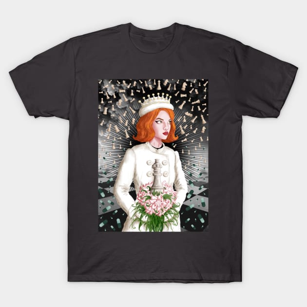 White Queen Supreme T-Shirt by VeronicaLux